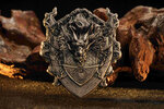 DRAGON ETERNEL ANGE GUARDIEN DES ROYAUMES CELESTES Pièce 2 Once Argent Antique 2000 Francs Cameroun 2025
