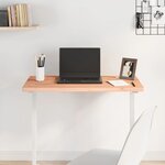 vidaXL Dessus de bureau 80x40x2 5 cm bois massif de hêtre