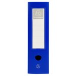 Boite De Classement À Pression Dos 60mm Polypropylène 7/10e Opaque - A4 - Bleu - X 10 - Exacompta