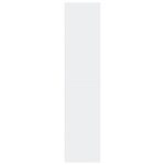 vidaXL Buffet haut blanc 30x41x185 cm bois d'ingénierie