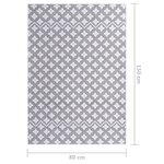 vidaXL Tapis imprimé Multicolore 80x150 cm Tissu