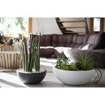 Pot de fleurs - Graphit'Up - 50 cm - 67 L - Gris anthracite