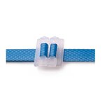 Boucle de maintien en plastique autobloquante - 12 mm