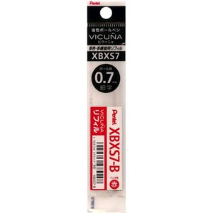 Recharge pour stylo bille rétractable bxc47 vicuna c4 rouge pentel