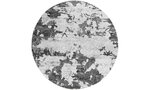 Tapis de salon Moderne 120 x 120 cm - Gris
