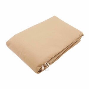 Nature Couverture d'hiver à fermeture éclair 70 g/m² Beige 2x1 5x1 5 m