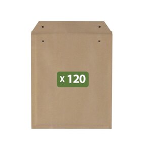 Pack and Move - Lot 120 enveloppes à bulles kraft - 30 x 21 cm - Expédition facile - Ultra renforcée - Opaque