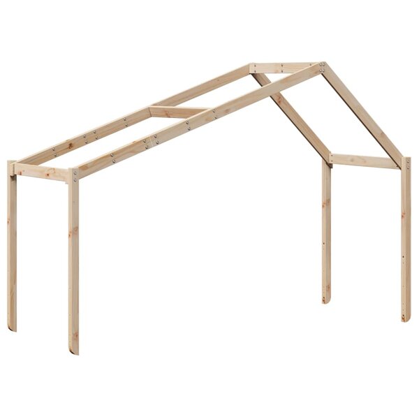 vidaXL Toit de lit pour enfants 203x95 5x142 cm bois de pin massif