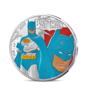 DC COMICS - Monnaie de 50€ Argent BATMAN Vintage