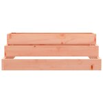 vidaXL Jardinière 80x80x27 cm Bois de douglas massif