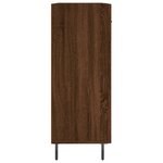 vidaXL Buffet chêne marron 69 5x34x90 cm bois d'ingénierie
