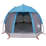vidaXL Tente de camping à dôme 1 personne bleu imperméable