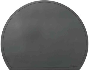Sous-main semi-circulaire, 650 x 520 mm, noir DURABLE