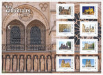 Collector 8 timbres - Les cathédrales du Grand Est - Lettre Verte