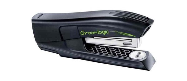 Agrafeuse Half Strip Greenlogic, noir MAPED