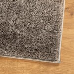 vidaXL Tapis ISTAN à poils longs aspect brillant gris 240x340 cm