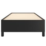 vidaXL Cadre de lit Noir 80x200 cm Similicuir