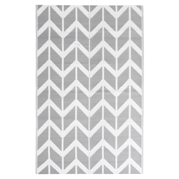 vidaXL Tapis d'extérieur Gris 120x180 cm PP