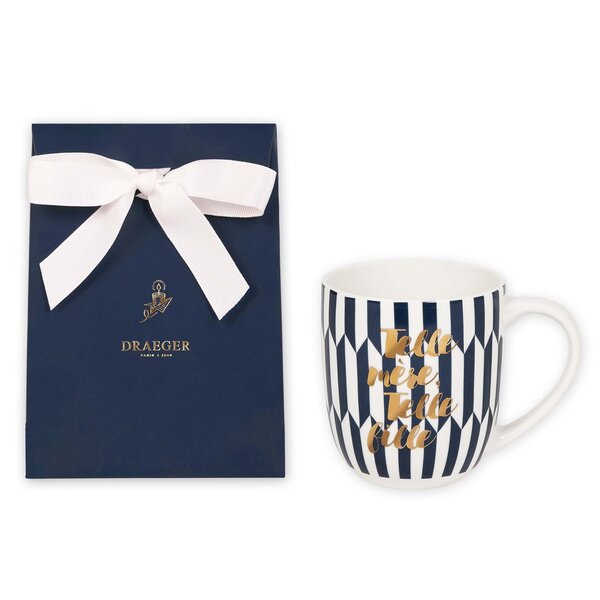 Kit Mug personnalisé avec Sac Cadeau - Plusieurs Styles - Telle mère telle fille - Draeger