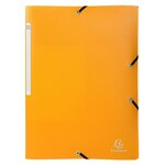 Chemise À Élastiques 3 Rabats Pp Opak - A4 - Couleurs Assorties - X 25 - Exacompta