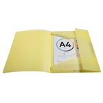 Chemise À Élastiques 3 Rabats Polypropylène Kreacover Pastel - A4 - Couleurs Assorties - X 25 - Exacompta