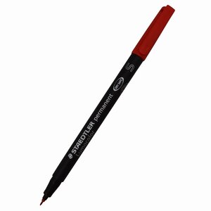 marqueur permanent 'Lumocolor 313S' rouge STAEDTLER