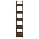 vidaXL Bibliothèque 5 niveaux chêne marron 100x33x180 5 cm