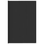 vidaXL Tapis de tente 400x500 cm Anthracite