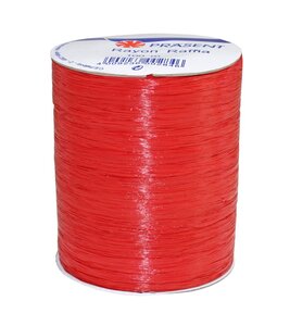 Le raphia kraftel rayon-raffia 100-m-bobine rouge