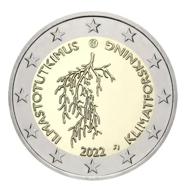 2 euros commémorative Finlande 2022 - Le climat.