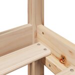 vidaXL Cadre de lit sans matelas 120x200 cm bois de pin massif