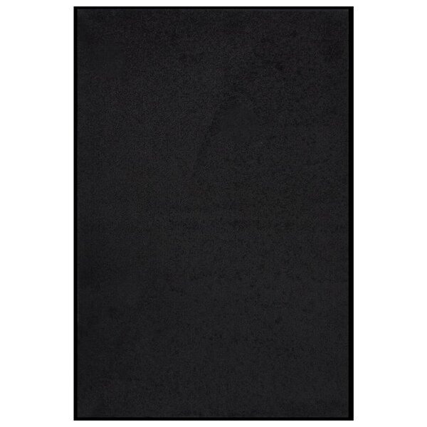 vidaXL Paillasson Noir 80x120 cm