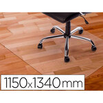 Q-connect tapis sol - Protection superficie PVC - 115x134cm - Transparent