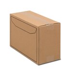 Boite de 250 enveloppes patte trapèze blanches c4 229x324 90 g/m² gpv