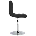 vidaXL Chaises à manger lot de 6 noir similicuir