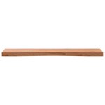 vidaXL Dessus de bureau 110x(50-55)x4 cm bois massif de hêtre