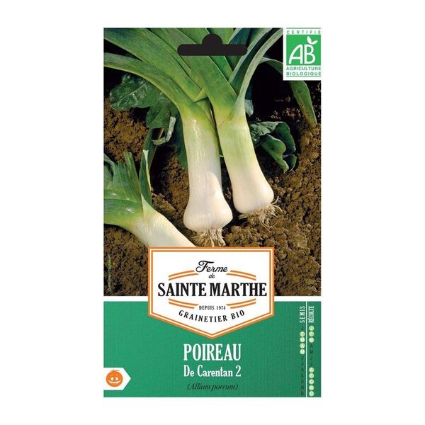 Poireau de carentan bio - Graines à semer