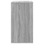 vidaXL Commode d'angle sonoma gris 60x41x76 cm bois d'ingénierie