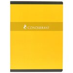 Cahier 24x32cm 70g Grands Carreaux 96 pages Agrafées Coloris aléatoires CONQUÉRANT