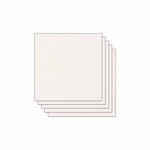 Lot De 5 Feuilles De Papier Scrapbooking Moucheté - Blanc Uni - Draeger paris