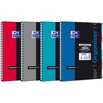 Cahier OrganiserBook 160 pages 5x5 A4+ Coloris Aléatoire OXFORD