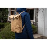 Sac À Dos Washable Paper Eterneco - Brun Motifs Géométriques - Exacompta