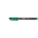 Feutre pour Transparent OHPen Permanent Pointe fine Vert x 10 STABILO