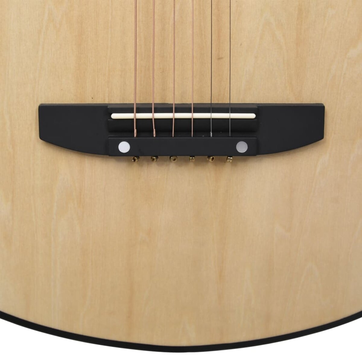 vidaXL Guitare acoustique pan coupé western avec 6 cordes 38 tilleul