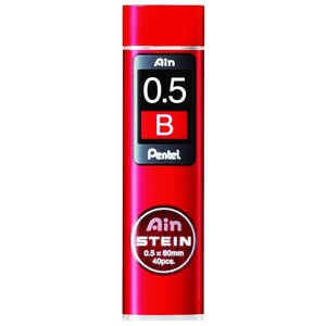 Etui de 40 Mines 0 5 mm AIN STEIN C275 dureté B x 12 PENTEL