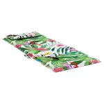 vidaXL Coussins de chaise à dossier haut lot de 6 multicolore
