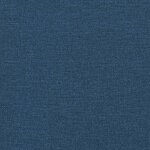 vidaXL Cadre de lit sans matelas bleu 160x200 cm tissu