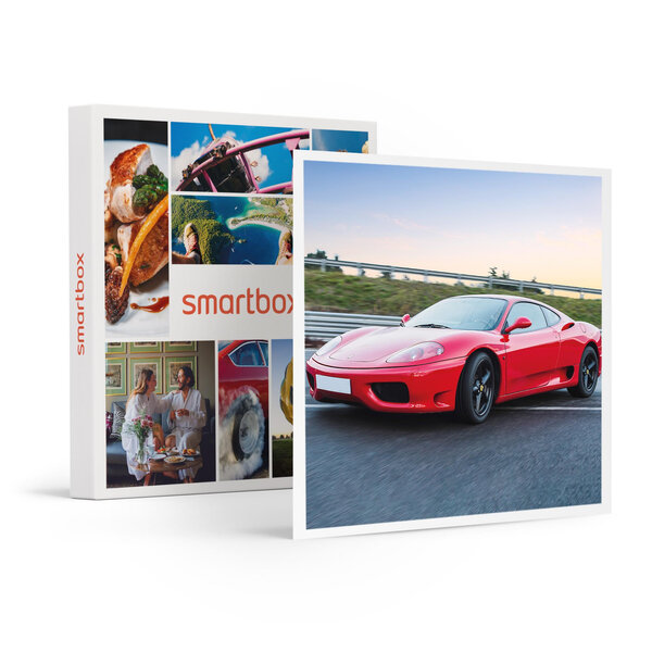 SMARTBOX - Coffret Cadeau Stage de pilotage de 5 tours sur circuit aux commandes d'une Ferrari -  Sport & Aventure
