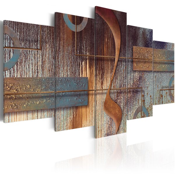Tableau - oriental composition l x h en cm 100x50