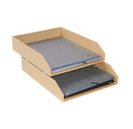 Lot de 2 corbeilles à courrier officebyme - x 2 - exacompta